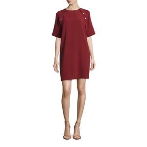 Theory Athrina Admiral Crepe Shift Dress